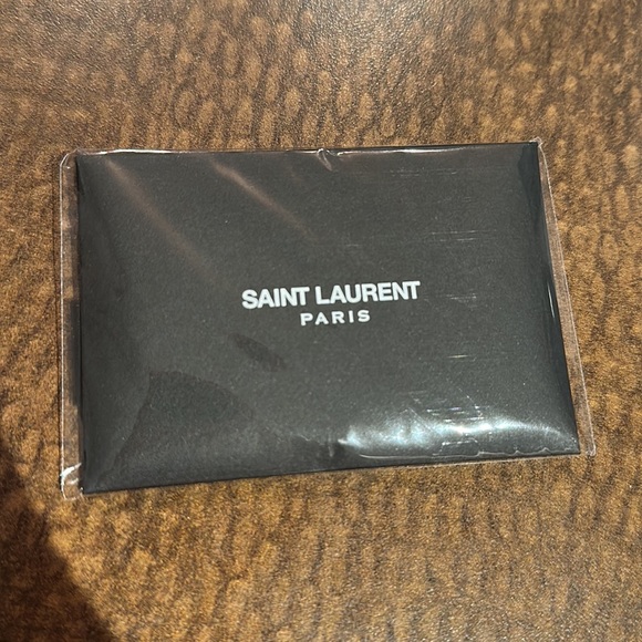 Saint Laurent Leopard Print Leather Card Case - Picture 6 of 16